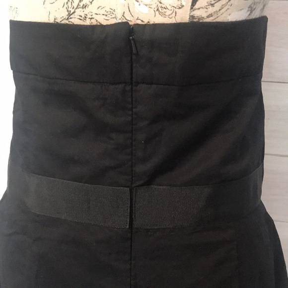 🆕 Bitten Black Strapless Dress 16 - Picture 4 of 7